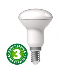 Akce: Prémiová LED žárovka E14 4,9W 470lm R50, denní, ekv. 40W, 3 roky 3+1